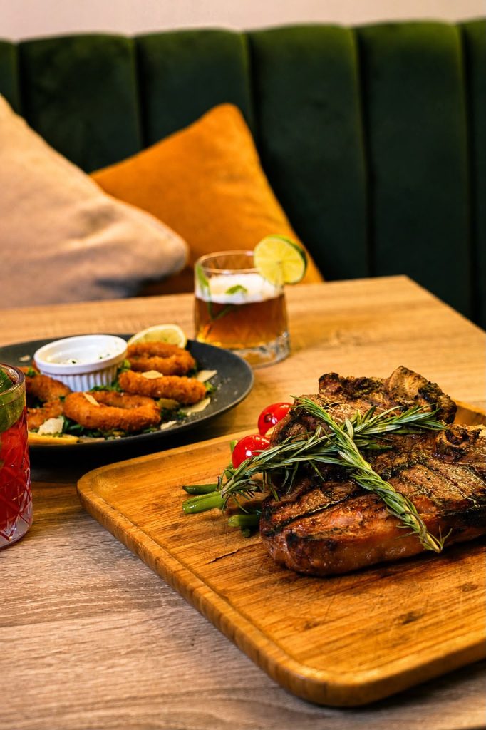 Heerlijke steak en cocktails